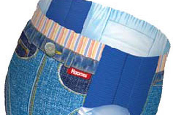 Los Natural Care vienen con una cubierta impresa con diseño de jeans.