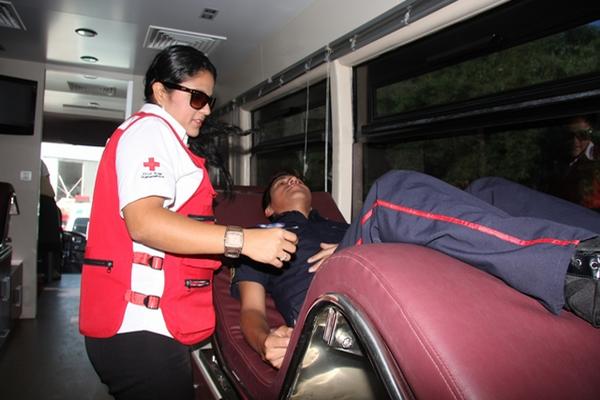 La jornada de donación de sangre se efectuará en el parque San Sebastián, Antigua Guatemala. (Foto Prensa Libre: Renato Melgar).
