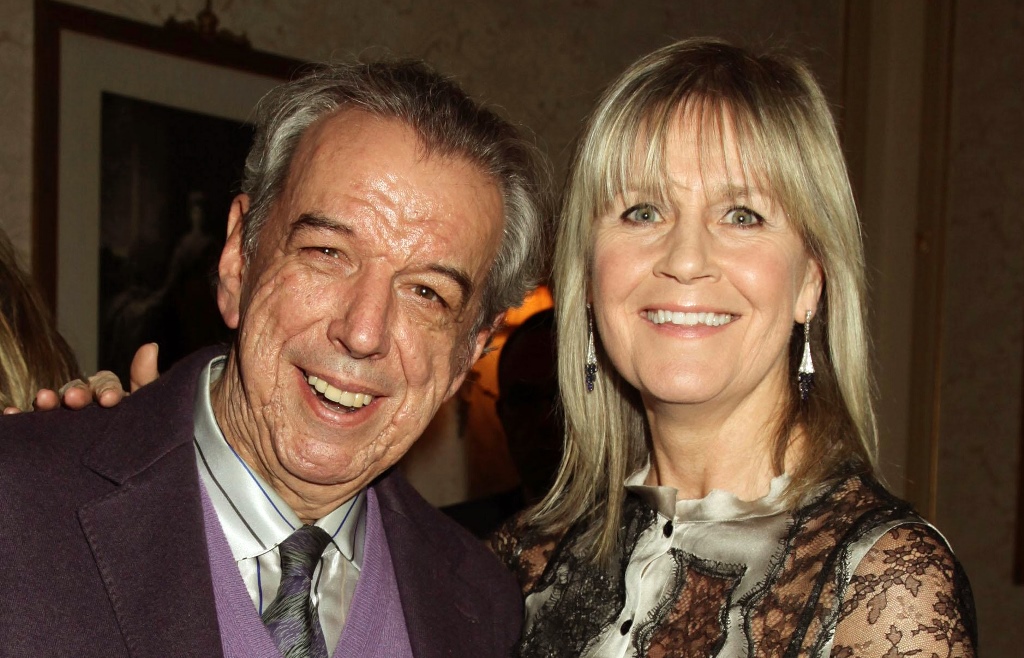 Rod Temperton y su esposa Kathy durante un concierto en Londres en marzo de 2012. (Foto Prensa Libre: AP)