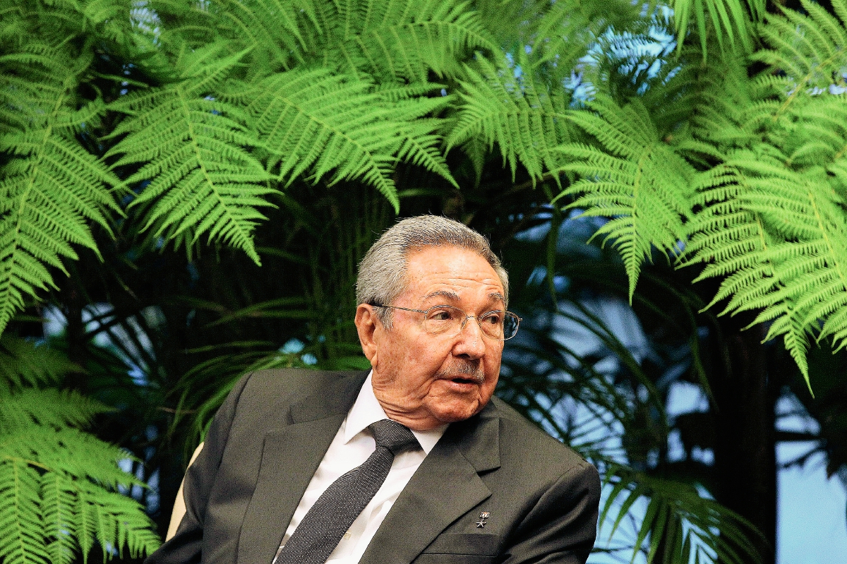 El presidente de Cuba, Raúl Castro. (Foto Prensa Libre: EFE).