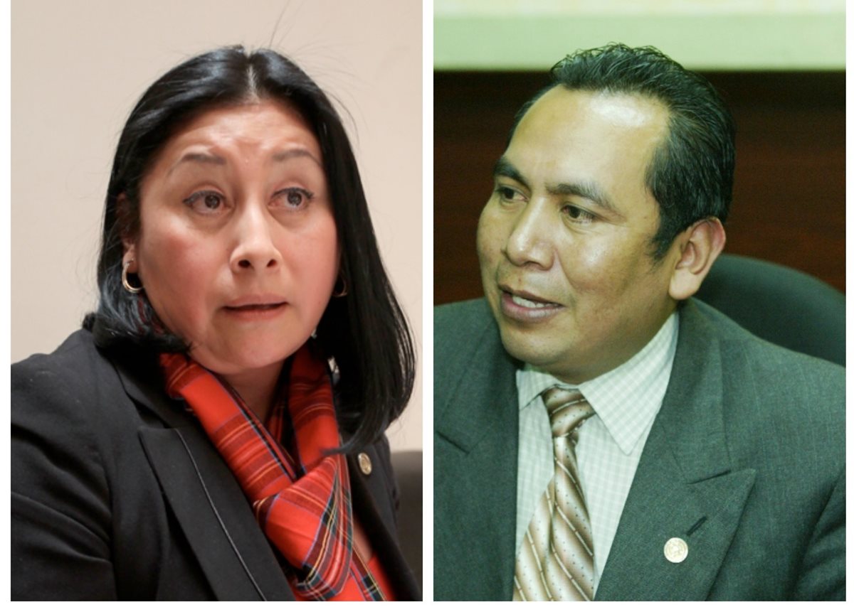 Los diputados tránsfugas, Delia Back y Leonardo Camey se integran al bloque Alianza Ciudadana. (Foto Prensa Libre: Hemeroteca PL)