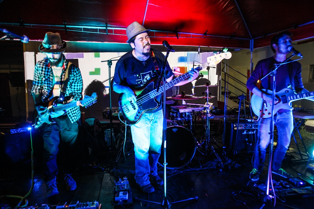 La agrupación guatemalteca Filoxera promociona su álbum Just Make Music. (Foto Prensa Libre: Keneth Cruz)