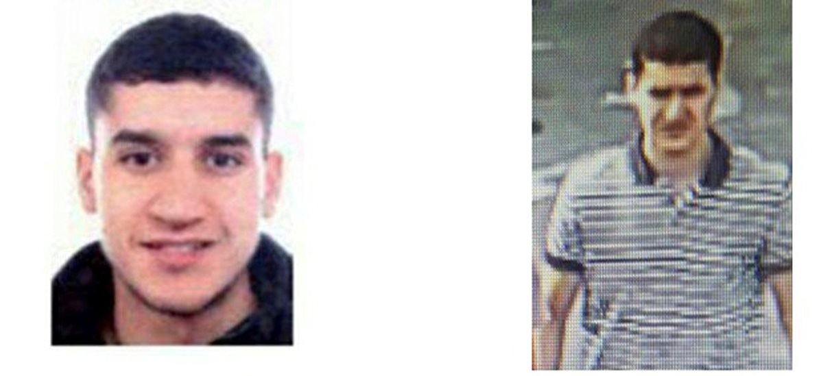 Younes Abouyaaqoub es buscado en toda Europa, por ser el supuesto autor del atentado en Barcelona. (Foto Prensa Libre: AP)
