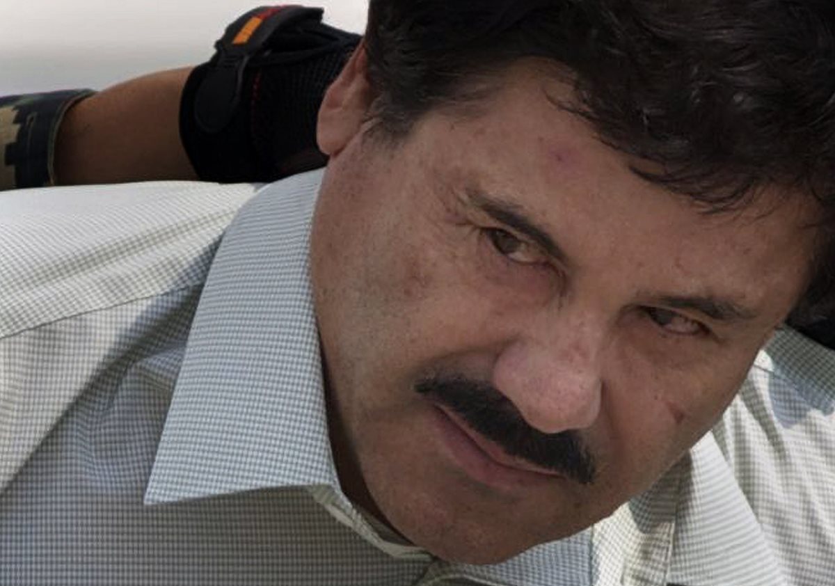 Joaquín "el Chapo" Guzmán escapó de una cárcel de máxima seguridad en julio último. Foto Prensa Libre (AP)