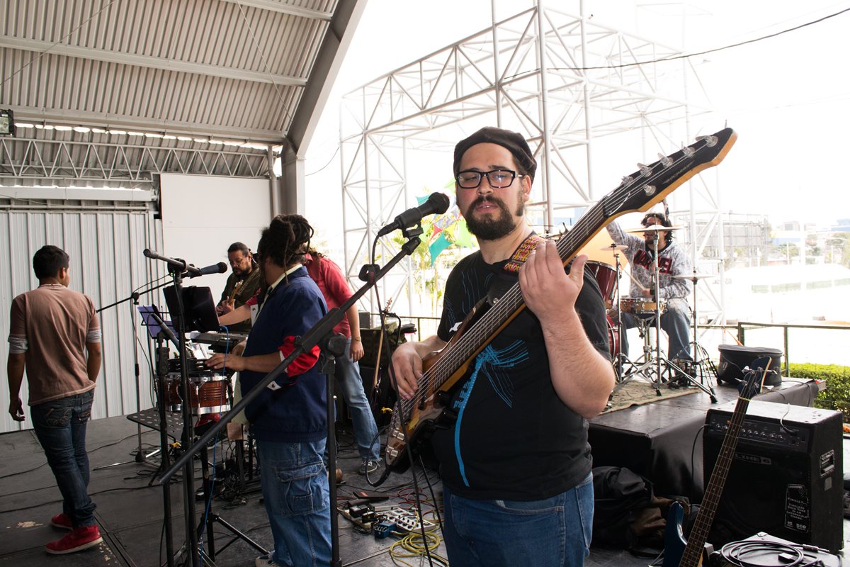 Andrés Donate fue integrante de la banda La Maluka Rebelión (Foto Prensa Libre: Jaime Carillo).