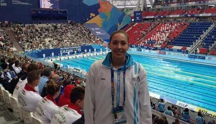 Valerie Gruest la última atleta clasificada a los Juegos Olímpicos de Río de Janeiro. (Foto Prensa Libre: Hemeroteca PL)