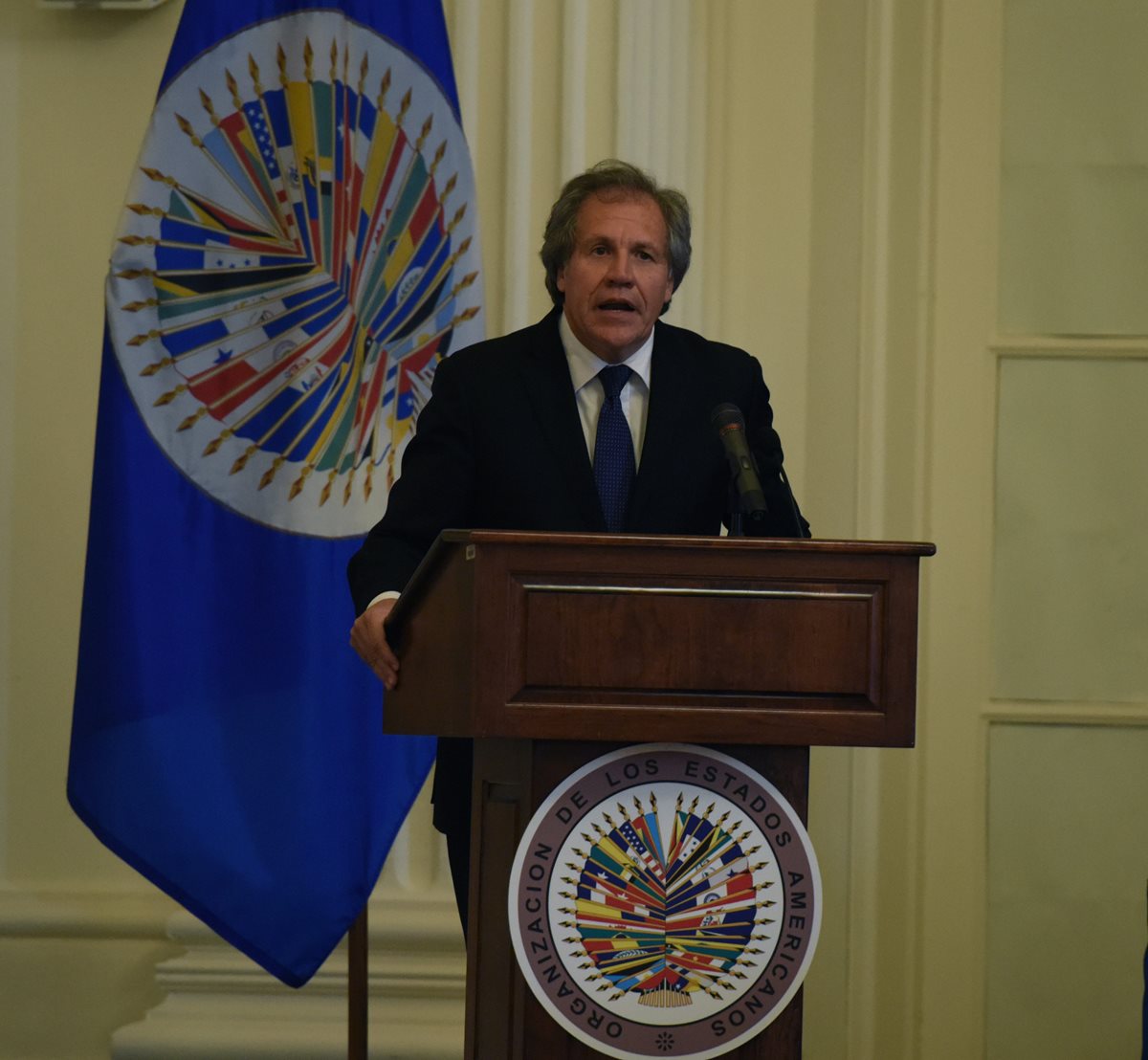 Secretario OEA se reúne con Otto Pérez Molina