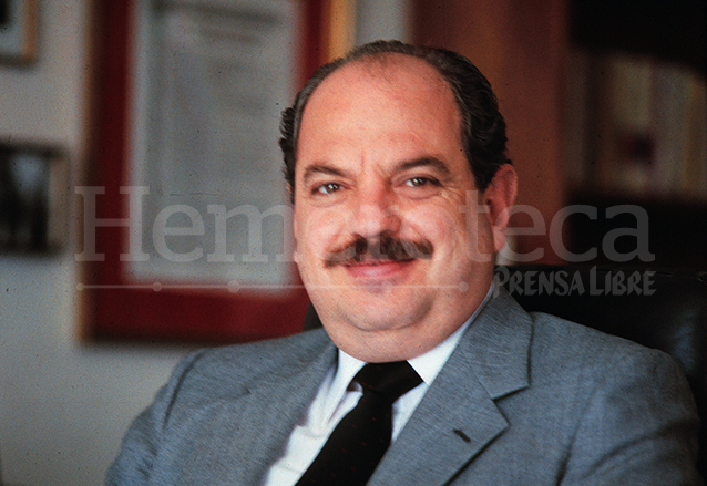 Jorge Serrano Elías, presidente de Guatemala de 1991 a 1993. (Foto: Hemeroteca PL)
