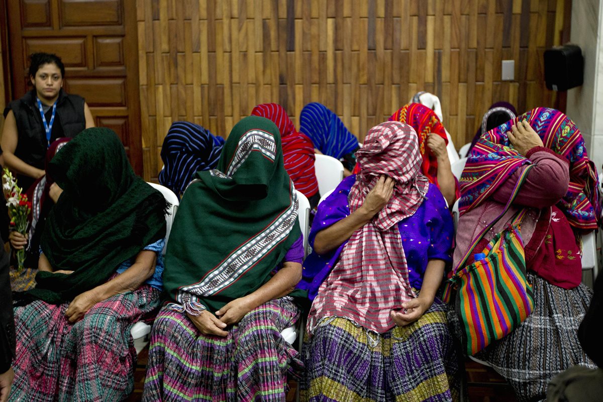 Los hechos ocurrieron entre 1982 y 1983, en el destacamento militar Sepur Zarco, El Estor, Izabal. (Foto Prensa Libre: AFP)