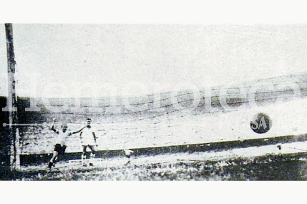 Momento del histórico gol de Ghiggia en 1950. (Foto: Hemeroteca PL)