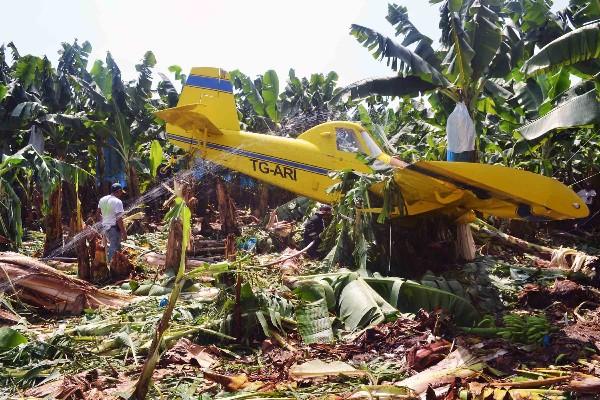 NAVE ACCIDENTADA en la aldea Limones.