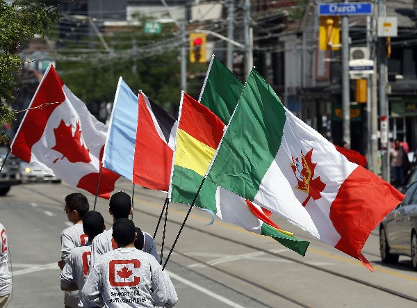 Toronto empieza a vibrar la fiesta deportiva. Atletas de todos los países de América están en Canadá. (Foto Prensa Libre: Edwin Quezada / Especial para Prensa Libre)