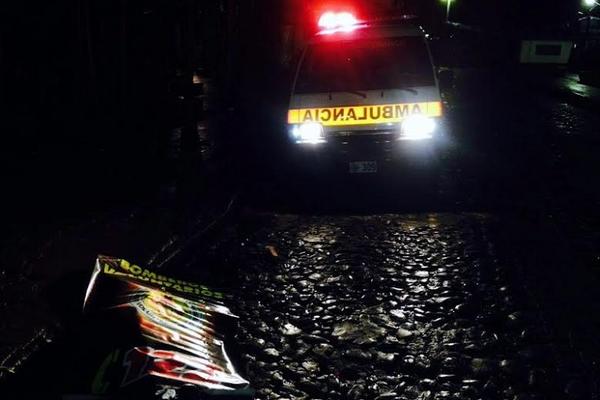 La víctima fue identificada como Tomás Pacajoj Aj, de 19 años de edad. (Foto Prensa Libre: Óscar Figueroa)<br _mce_bogus="1"/>