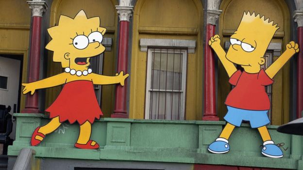Los Simpsons son ahora propieda de Disney. GETTY IMAGES