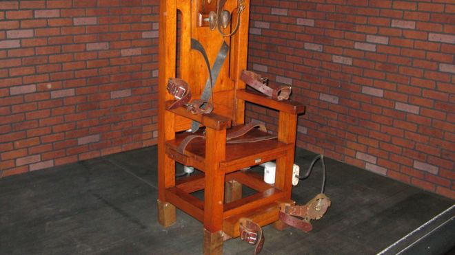 La silla eléctrica ha ido dejando de ser el principal método de ejecución en Estados Unidos. AFP