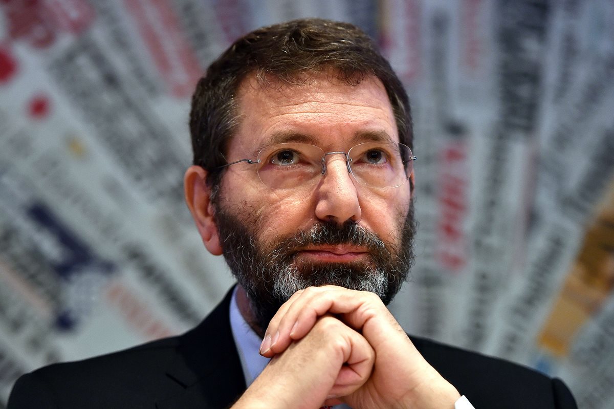 El alcalde de Roma, Ignazio Marino presentó su renuncia este jueves. (Foto Prensa Libre: AFP).