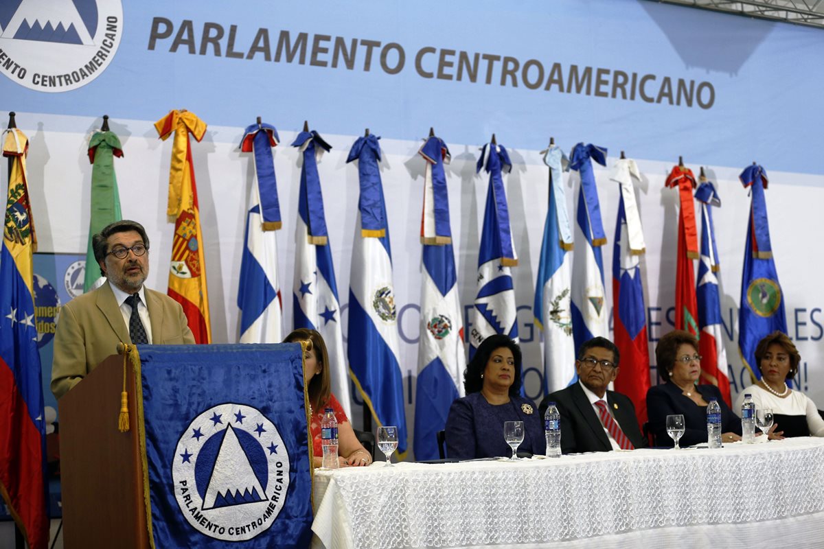 Reunión del Parlacen en la República Dominicana (Foto Prensa Libre: EFE)