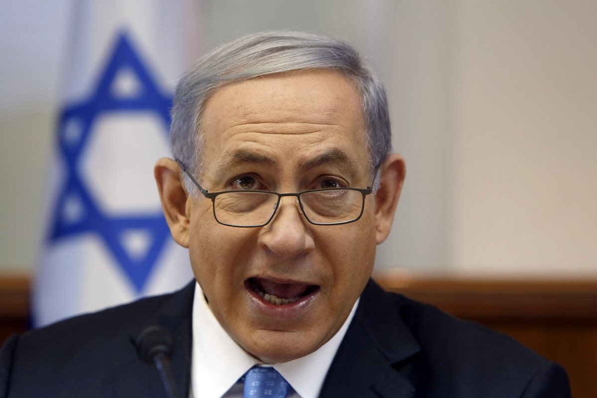 <em>Benjamin Netanyahu, primer ministro de Israel. (Foto Prensa Libre: AFP).</em>