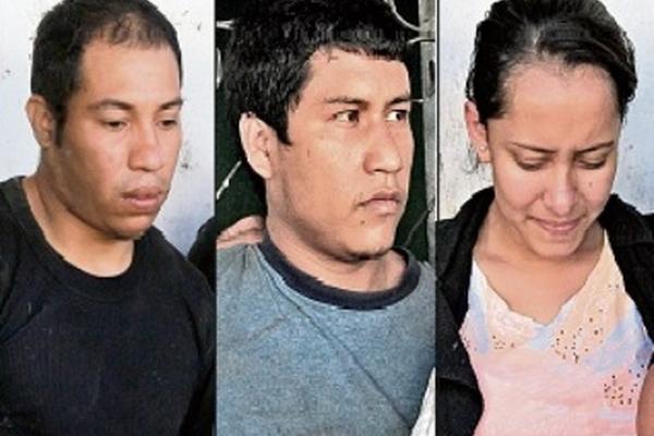 Los hermanos Gabriel de Jesús y Juan Carlos Calero Mairena, y Julissa  Colindres, son señalados  del secuestro de las misioneras.