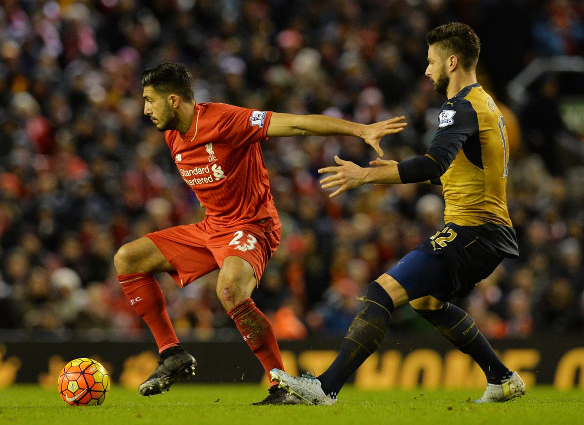 El Arsenal dejó escapar la victoria contra el Liverpool. (Foto Prensa Libre: AFP)