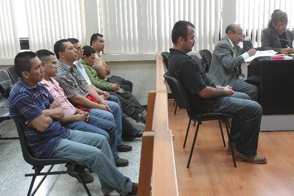 Siete policías  son juzgados por secuestro.