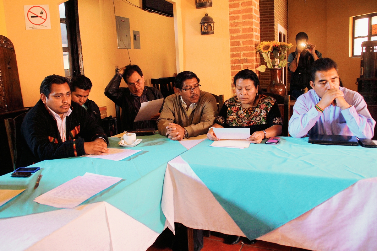 Organizaciones sociales de Huehuetenango piden reformar ley electoral y aplazar elecciones generales. (Foto Prensa Libre: Mike Castillo)