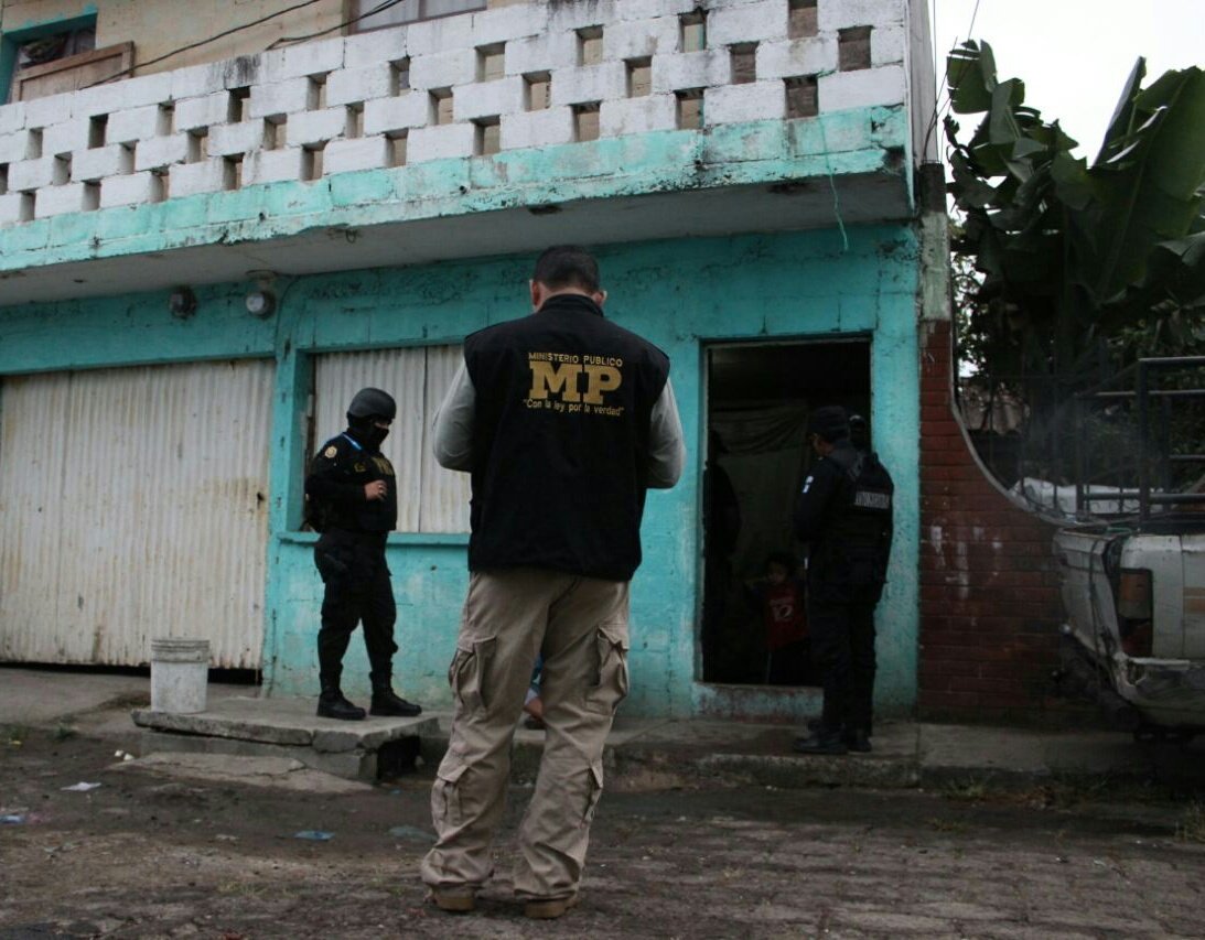 Operativos contra secuestradores en distintas áreas de Villa Nueva. (Foto Prensa Libre: MP)