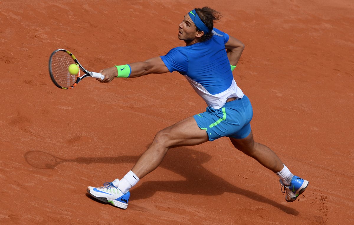 Rafael Nadal continúa con paso firme en el Torneo de Hamburgo. (Foto Prensa Libre: AFP)