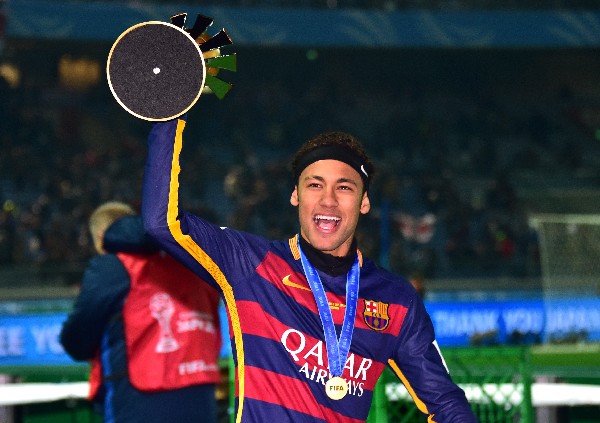 Neymar conquistó el Mundial de Clubes recientemente. (Foto Prensa Libre: AFP)