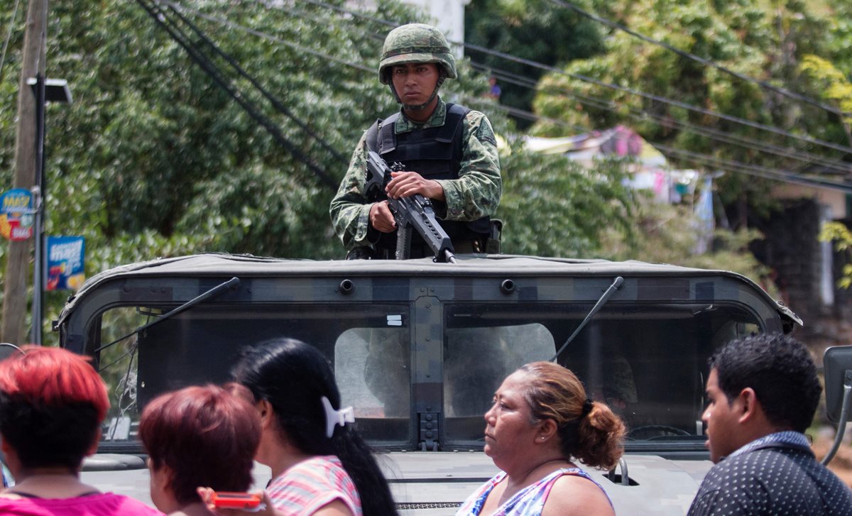 Autoridades de Acapulco, Guerrero, México, ordean vigilancia ante repunte de violencia. (AFP)