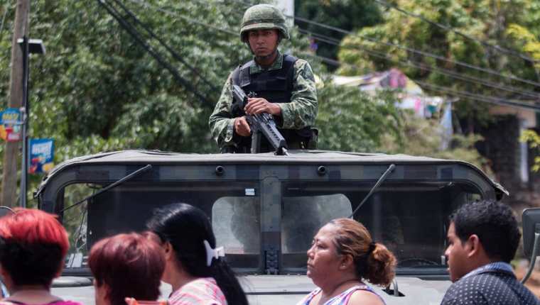 Autoridades de Acapulco, Guerrero, México, ordean vigilancia ante repunte de violencia. (AFP)