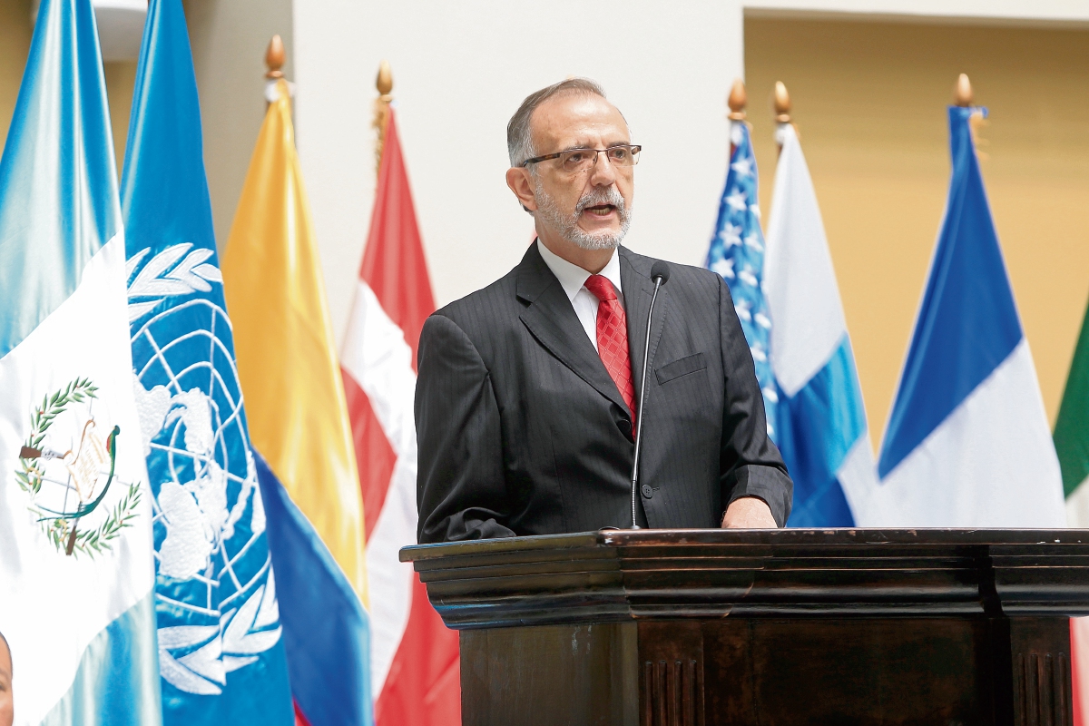 Iván Velásquez,  actual jefe de la Comisión Internacional Contra la Impunidad en Guatemala (Foto Prensa Libre: Hemeroteca)