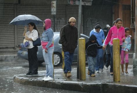 Un fin de semana lluvioso se vivió este fin de semana en todo el territorio nacional, así lo indicó el Insivumeh. (Foto Prensa Libre: Archivo)