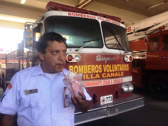 William González, portavoz de los Bomberos Voluntarios. (Foto Prensa Libre: cortesía)