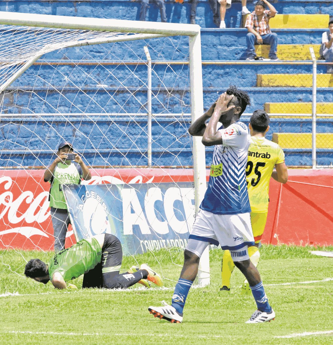 Suchitepéquez y Marquense parecen estar condenados a perder su lugar en la Liga Nacional (Foto Prensa Libre: Hemeroteca PL)