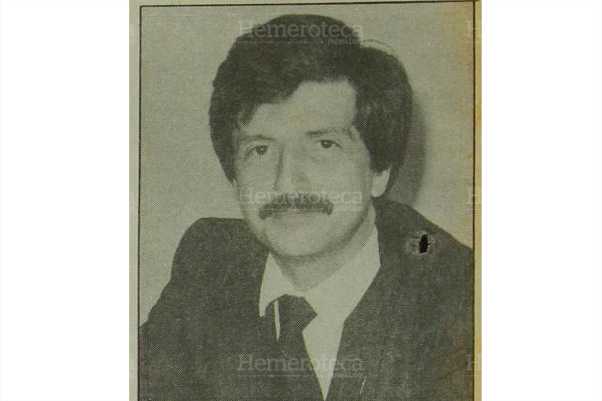 Licenciado Francisco Rolando Perdomo Sandoval. 9/8/1992(Foto Hemeroteca PL)