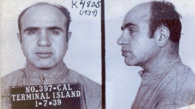 Deirdre Capone cuenta que la situación de sus tíos empeoró cuando Al Capone fue condenado por evasión fiscal. (Foto: FBI)