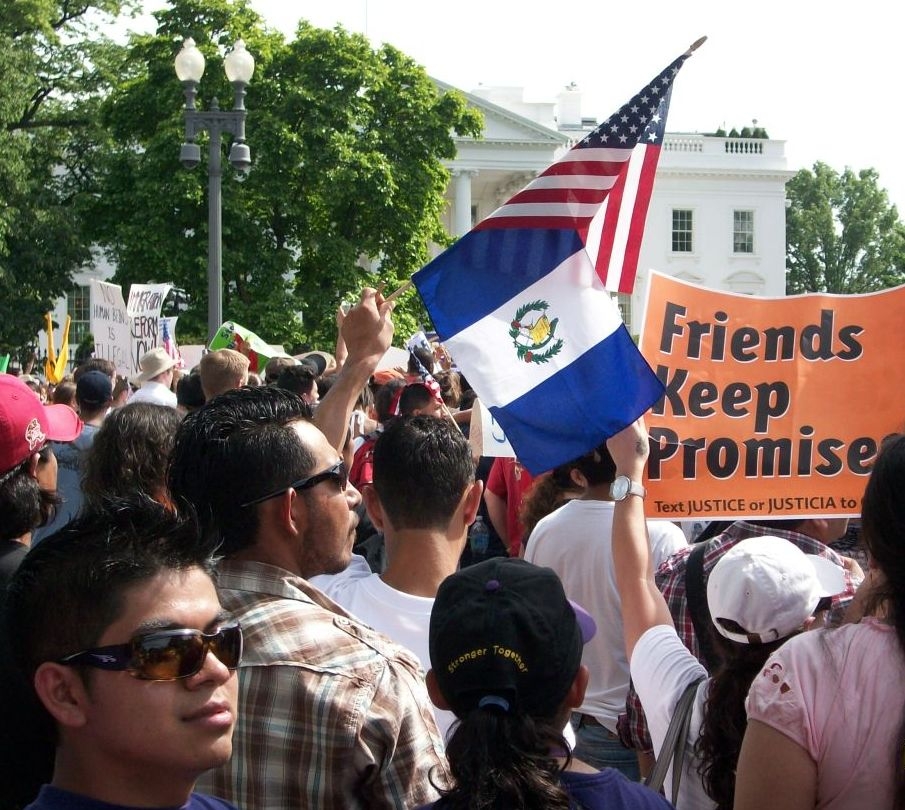 Los guatemaltecos en EE. UU. son activos en cuanto a la participación en movimientos para exigir sus derechos. (Foto Prensa Libre: Hemeroteca PL)