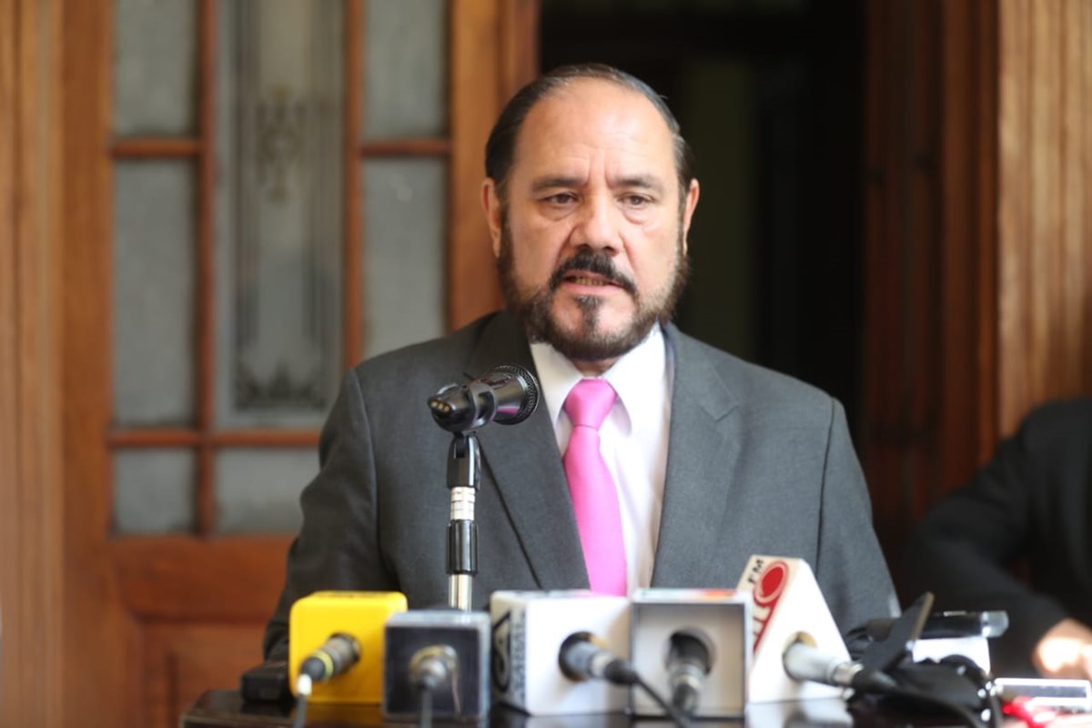 Leopoldo Guerra, encargado del Registro de Ciudadanos el Tribunal Supremo Electoral. (Foto Prensa Libre: Óscar Rivas)