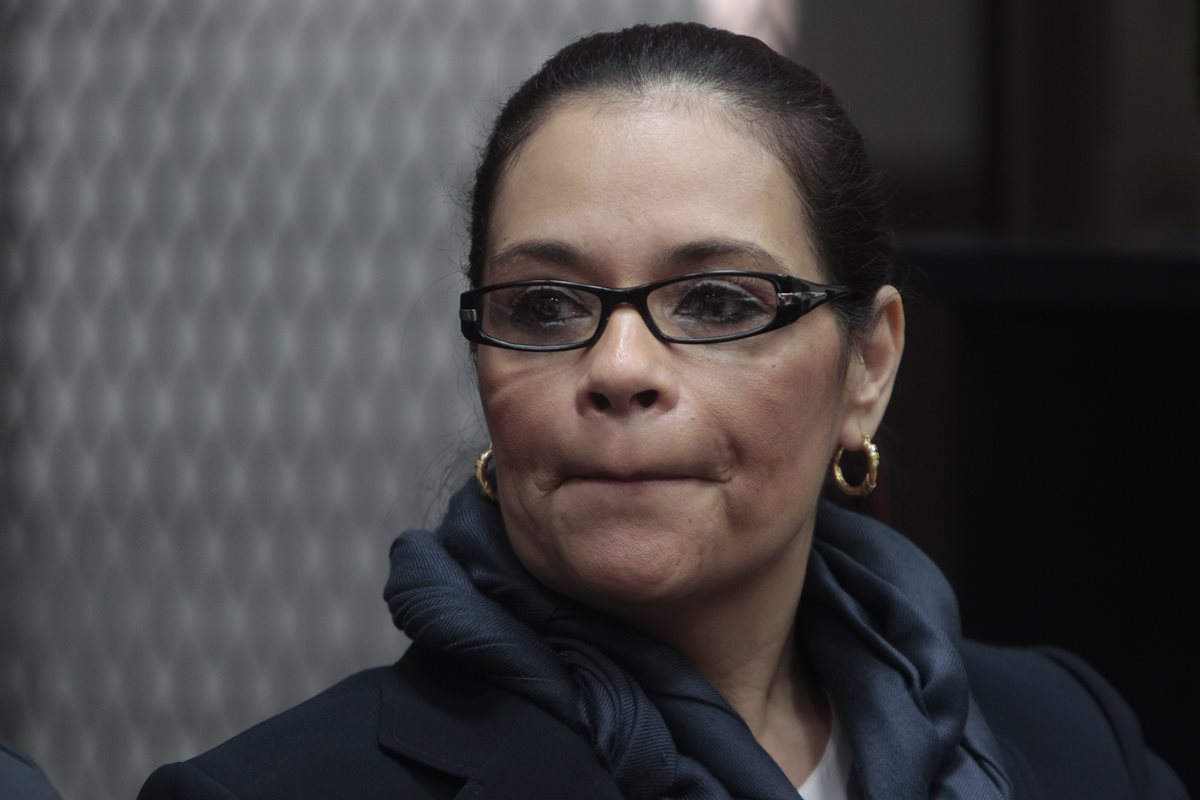 La ex vicepresidenta Roxana Baldetti está ligada a proceso el 25 de agosto, en el caso La Línea. (Foto Prensa Libre: Hemeroteca PL)