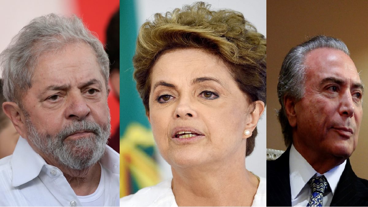 <span> Corte suprema incluye menciones a Lula da Silva, Dilma Rousseff y Michel Temer. en caso Petrobras(EFE/AFP/AP)</span>