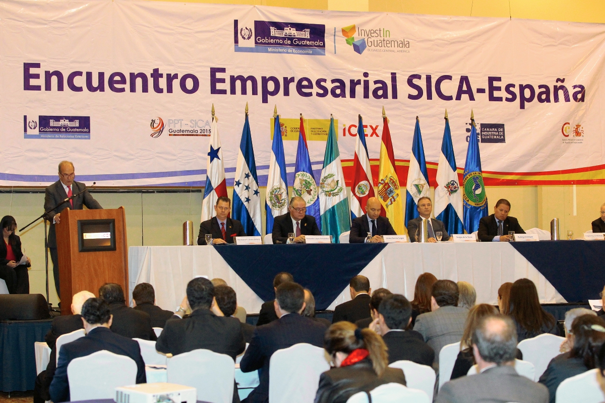 Empresarios españoles también participaron la semana pasada en la reunión del SICA. (Foto, Prensa Libre: Álvaro Interiano)