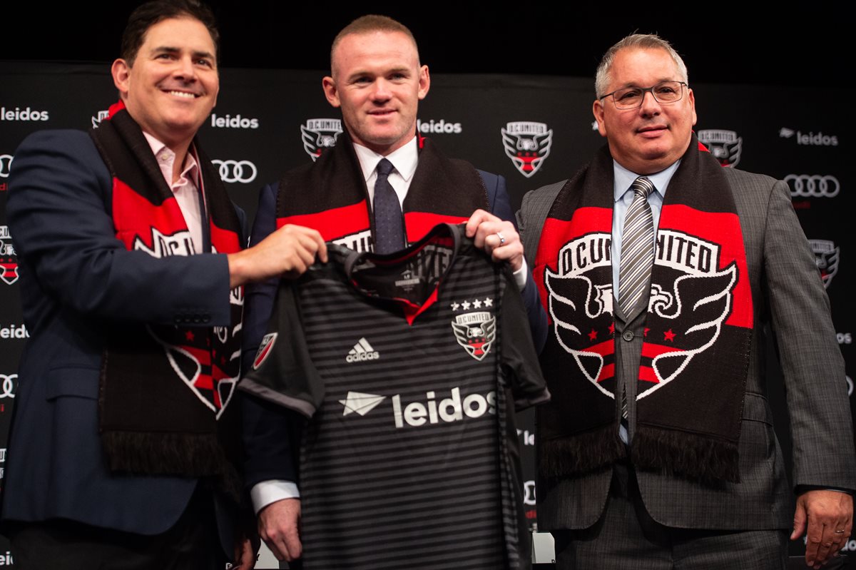 Wayne Rooney fue presentado con el DC United de la MLS