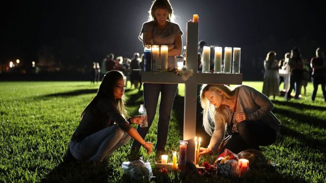 La matanza en la secundaria Stoneman Douglas dejó a 17 víctimas fatales. GETTY IMAGES