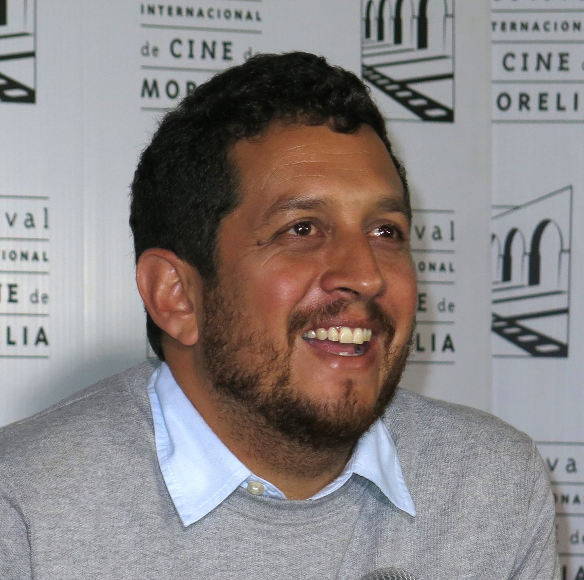 Julio Hernández presentó su película Te prometo anarquía en el Festival Internacional de Cine de Morelia. ( Foto Prensa Libre: AP)