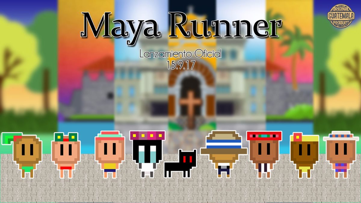 "Maya Runner" ganó como mejor juego extranjero en el certamen de videojuegos en Paraguay.(Prensa Libre: Dony Stewart.)