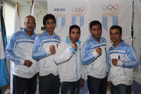 Los boxeadores nacionales que buscarán el pase a Río 2016. (Foto Prensa Libre: cortesía COG)