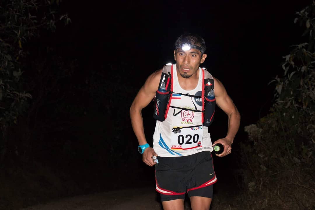 Erick Ajtun se ha destacado en las carreras de Trail que demandan una alta exigencia de preparación. (Foto Prensa Libre: Cortesía)