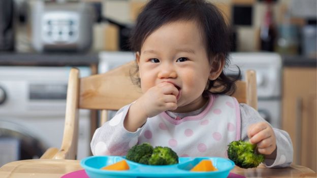 Dejar que los niños jueguen previamente con la comida incrementa las posibilidades de que la próxima vez se la coma de buena gana. (Foto: M-image)