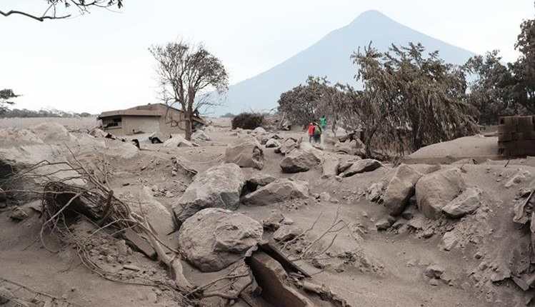 La tragedia en el volcán de Fuego sucedió el 3 de junio de 2018. (Foto Prensa Libre: Hemeroteca)